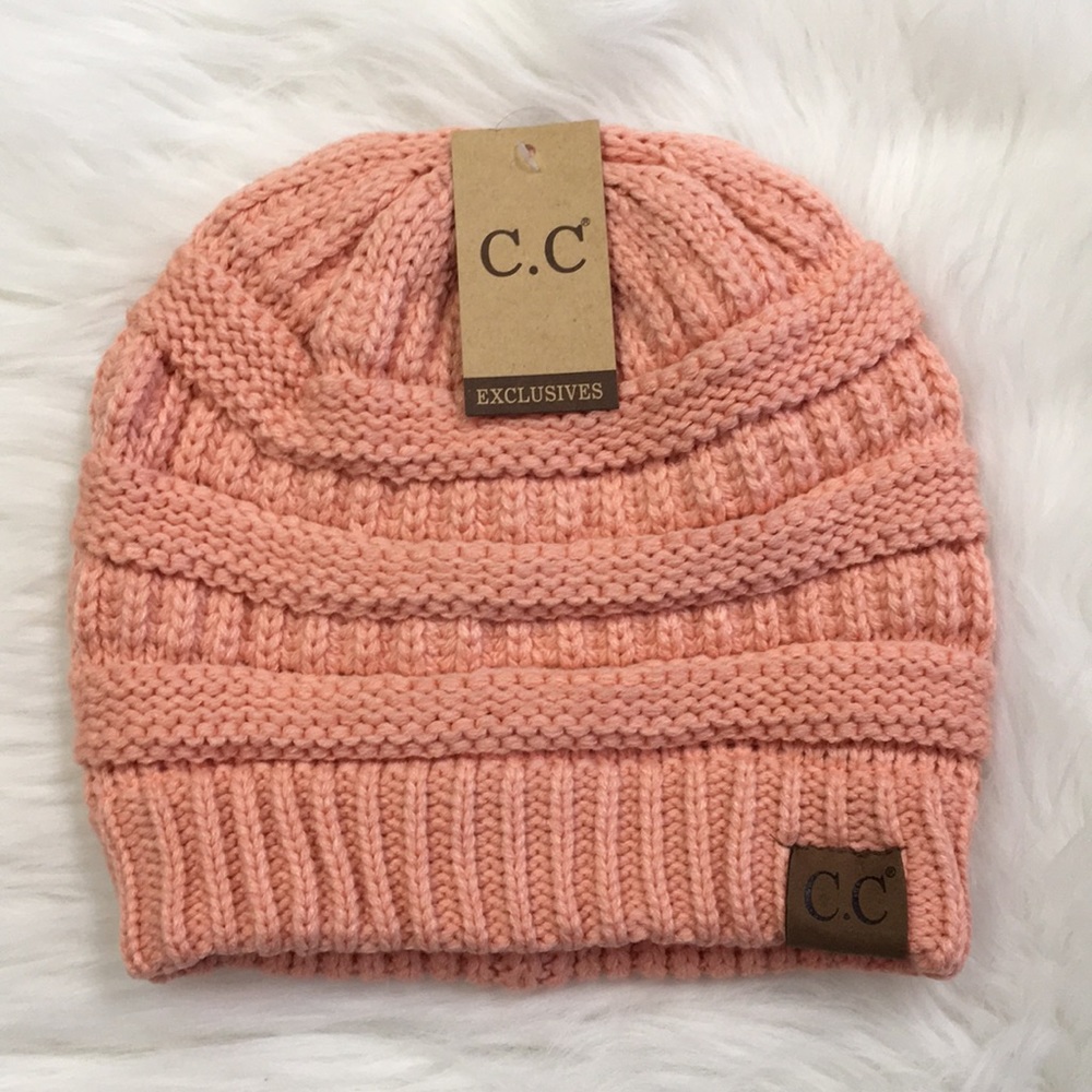 Peach Classic C.C Beanie